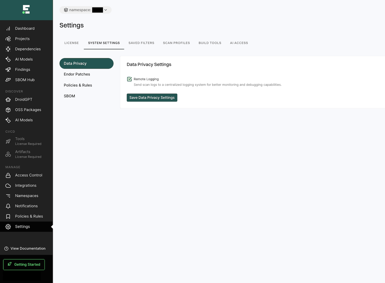 Data Privacy